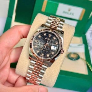 Rolex Vi tính Đen Demi rose 116231 3