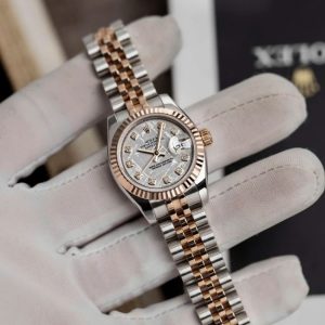Rolex date just lady 179171 thiên thạch 9