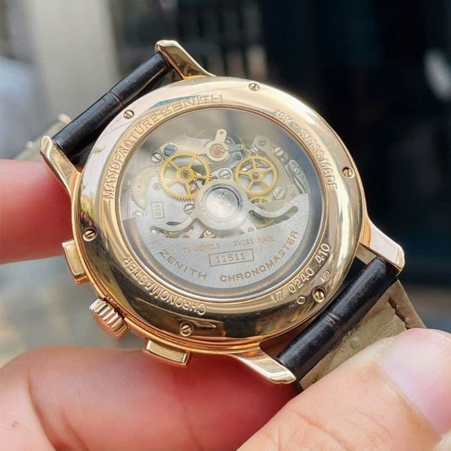 Zenith El Primero Chronograph - Trăng sao - Triple Calendar 18k 2 Zenith El Primero Chronograph - Trăng sao - Triple Calendar 18k 2
