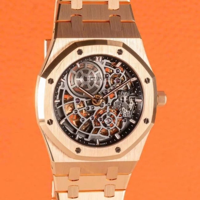 Audemars Piguet Royal Oak _Jumbo_ Extra-Thin Openworked 50th Anniversary 15 Audemars Piguet Royal Oak _Jumbo_ Extra-Thin Openworked 50th Anniversary 15