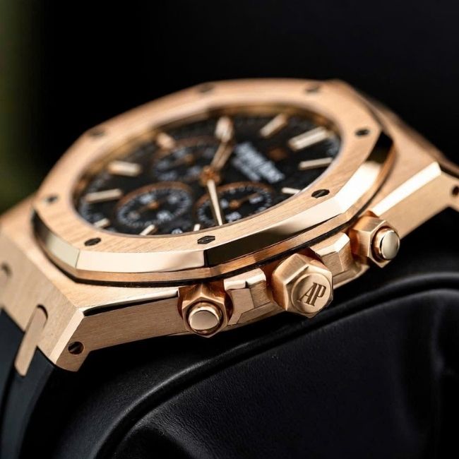 AP Royal Oak Chronograph 18k Rose Gold 41mm 3 AP Royal Oak Chronograph 18k Rose Gold 41mm 3