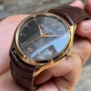 Baume & Mercier Clifton Grey 18k Gold 3