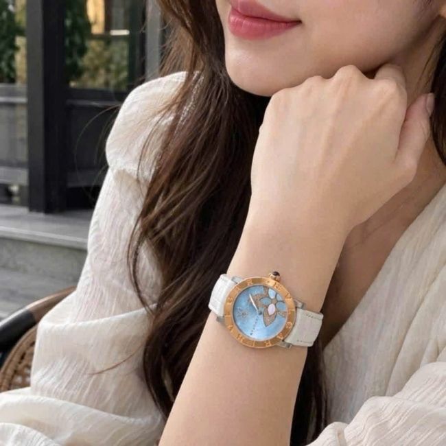 Bvlgari lady 33mm Bezel 18k MOP Diamond 1 Bvlgari lady 33mm Bezel 18k MOP Diamond 1