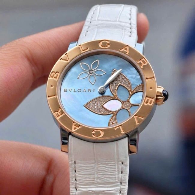 Bvlgari lady 33mm Bezel 18k MOP Diamond 5 Bvlgari lady 33mm Bezel 18k MOP Diamond 5
