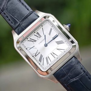 Cartier 4240 Santos Dumont Large Quartz 1