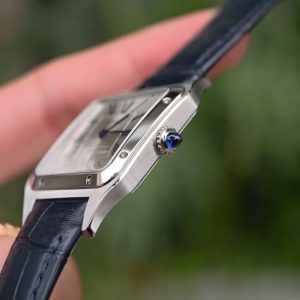 Cartier 4240 Santos Dumont Large Quartz 5