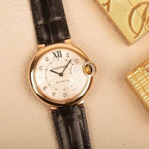 Cartier Ballon Bleu Silver Diamond WE902063 1