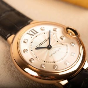 Cartier Ballon Bleu Silver Diamond WE902063 2