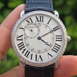 Cartier Ronde Louis Cartier WR007002 Diamond 18k 1