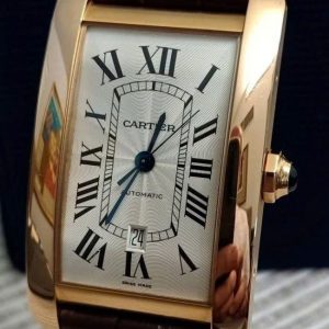 Cartier Tank Americaine XL 2927 18K Rose Gold 7