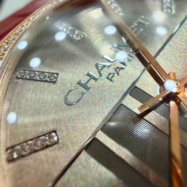 Chaumet 1247 Pave Diamonds 18k Rose Gold 2 Chaumet 1247 Pave Diamonds 18k Rose Gold 2