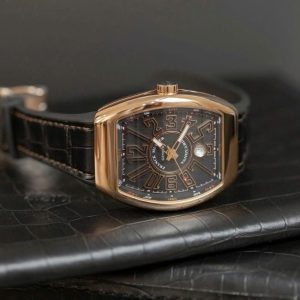 FM Vanguard V41 Rose Gold 18k Black Dial 2