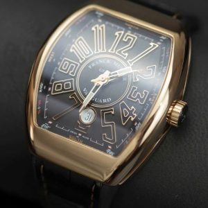 FM Vanguard V41 Rose Gold 18k Black Dial 4