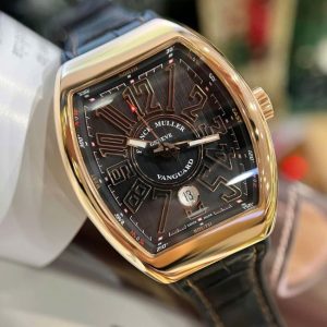 FM Vanguard V41 Rose Gold 18k Black Dial 5