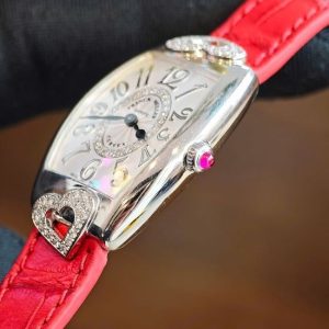 Franck Muller Cintrée Curvex Heart 1762 White Gold 18k 3