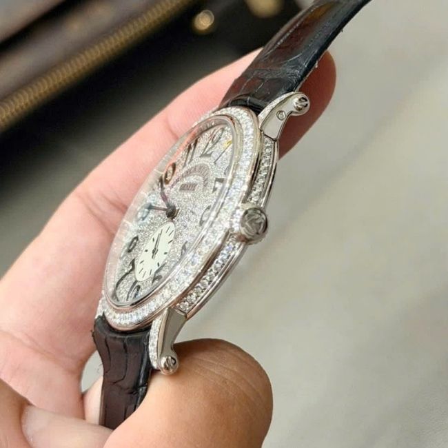 Franck Muller Liberty Round 18K White Gold 39mm - Bản độ full kim cương 2 Franck Muller Liberty Round 18K White Gold 39mm - Bản độ full kim cương 2