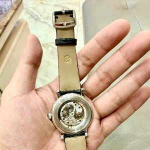 Franck Muller Liberty Round 18K White Gold 39mm - Bản độ full kim cương 4