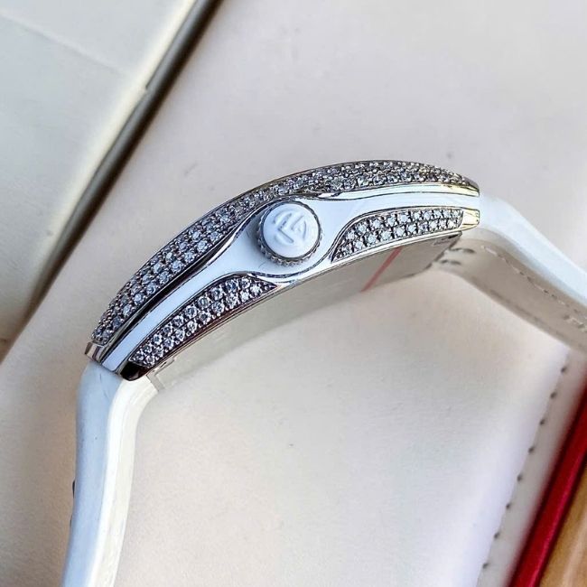 Franck Muller Vanguard Lady Diamond V32 QZ 8 Franck Muller Vanguard Lady Diamond V32 QZ 8
