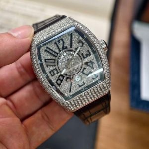 Franck Muller Vanguard V41 Steel Diamond 1