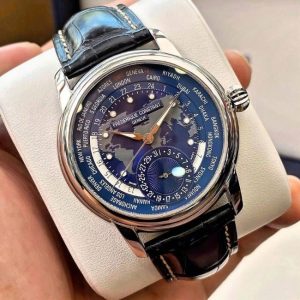 Frederique Constant Classic Worldtimer Manufacture FC-718NWM4H6 1