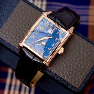 GP Vintage 1945 Grande Date Moonphase Blue Dial Vàng hồng 18k 1