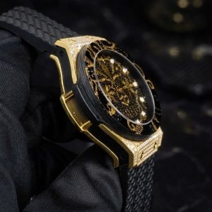 Hublot Big Bang Broderie _Sugar Skull_ Yellow Gold Diamonds Limited Edition 200 6