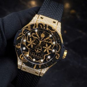 Hublot Big Bang Broderie _Sugar Skull_ Yellow Gold Diamonds Limited Edition 200 7