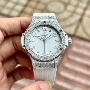 Hublot Big Bang Steel White Pavé 38mm 2