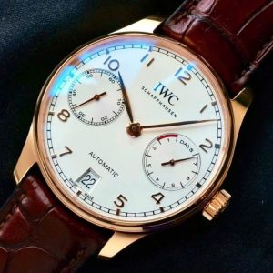 IWC Portugieser tích cót 7 ngày - Vàng hồng 18k 2