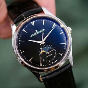 JLC MOONPHASE MASTER ULTRA-THIN Black Dial 1