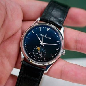 JLC MOONPHASE MASTER ULTRA-THIN Black Dial 4