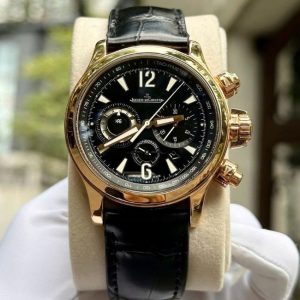 JLC Master Compressor Vàng đúc 18k 41.5mm Black Dial 1