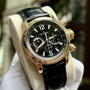 JLC Master Compressor Vàng đúc 18k 41.5mm Black Dial 4