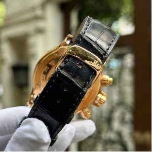 JLC Master Compressor Vàng đúc 18k 41.5mm Black Dial 5
