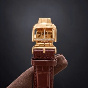 Jaeger-LeCoultre Tourbillon Q3412403 Dial lông vũ - 18k Rose Gold Diamond 4