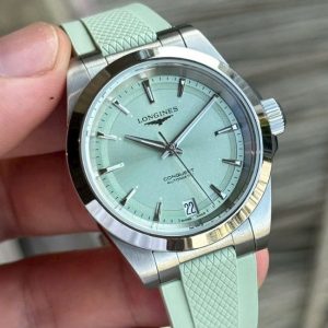 Longines Conquest Automatic L3.430.4.02.9 Dial Xanh Mint 2