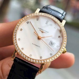 Longines Elegant 29mm 18k Rose Gold Diamond 1