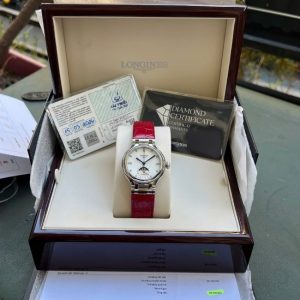 Longines PrimaLuna Moonphase L8.126.4.87.2 MOP Diamond 6