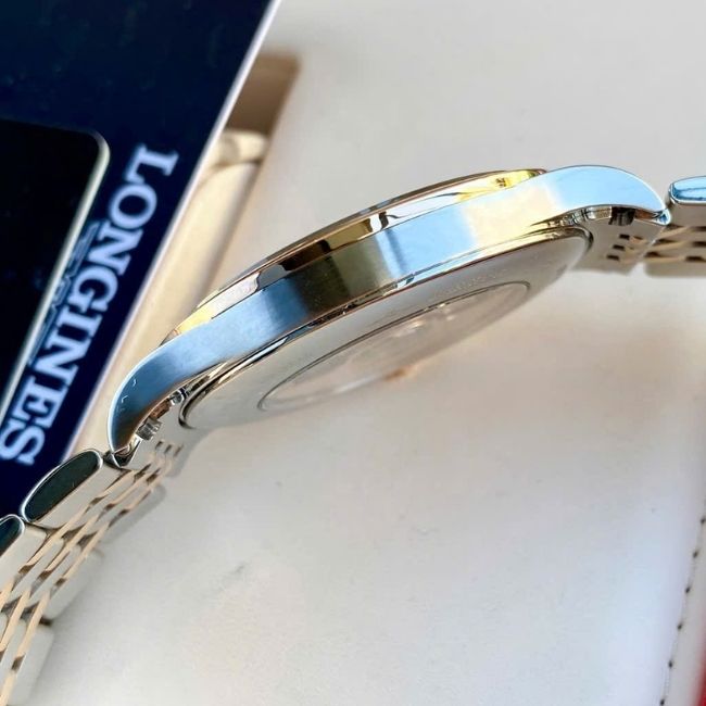 Longines Record Black Diamond Demi 18k 3 Longines Record Black Diamond Demi 18k 3