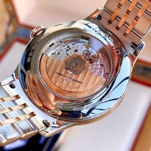 Longines Record Black Diamond Demi 18k 6