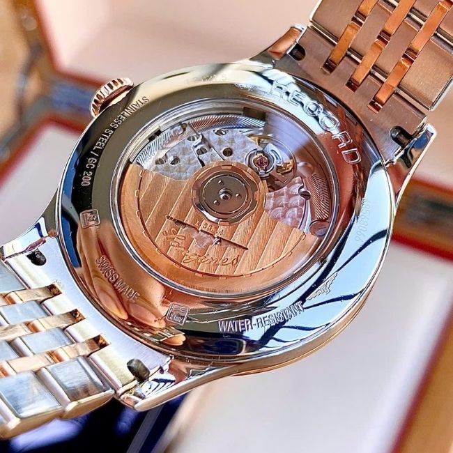 Longines Record Black Diamond Demi 18k 6 Longines Record Black Diamond Demi 18k 6