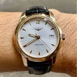 Longines Saint Imier Vàng đúc 18k 38.5mm White Dial 1
