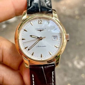 Longines Saint Imier Vàng đúc 18k 38.5mm White Dial 3