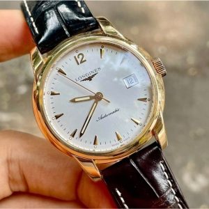 Longines Saint Imier Vàng đúc 18k 38.5mm White Dial 4
