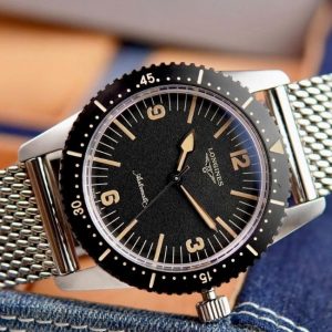 Longines Skin Diver 300 Black Dial 1
