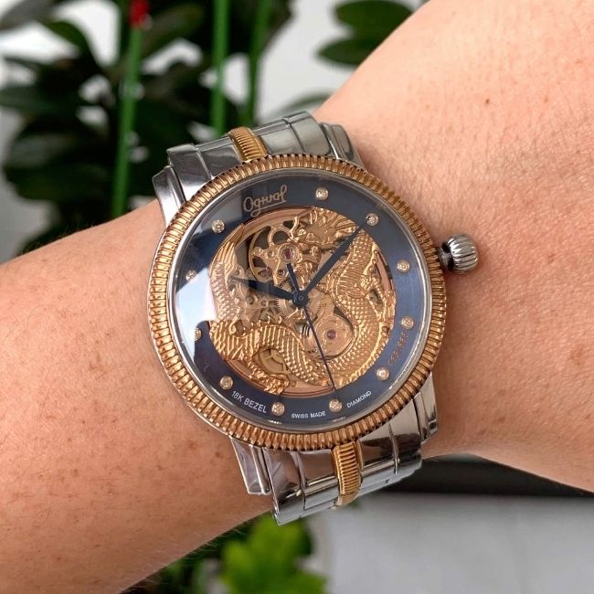 Ogival độc long Bezel 18k Diamond OG358-18.65AG42SR Limited Edition 666 2 Ogival độc long Bezel 18k Diamond OG358-18.65AG42SR Limited Edition 666 2