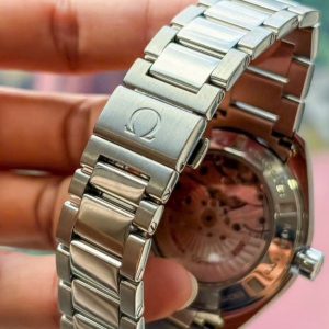 Omega Aqua Terra Blue Master 41.5mm - kim cọc vàng 18k 4
