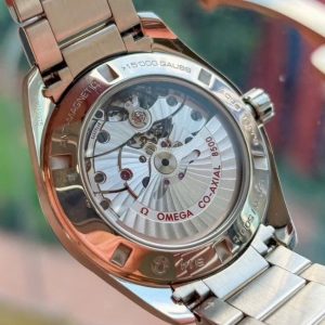 Omega Aqua Terra Blue Master 41.5mm - kim cọc vàng 18k 5