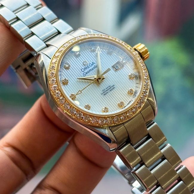 Omega Aqua Terra Diamond 231.25.34.20.55.004 2 Omega Aqua Terra Diamond 231.25.34.20.55.004 2