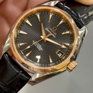 Omega Aqua Terra Niềng vàng 18k 38.5mm 1
